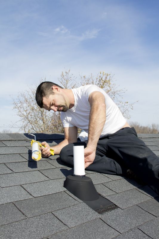 Repair Work on a Residential Roof